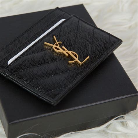 ysl bifold card holder|farfetch YSL wallet.